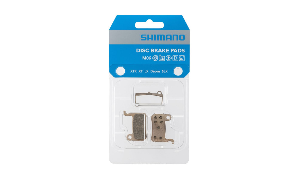 Дисковые тормозные колодки Shimano BR-M965 M06 - 1