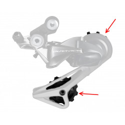 Tension and guide pulley set Shimano RD-R9100