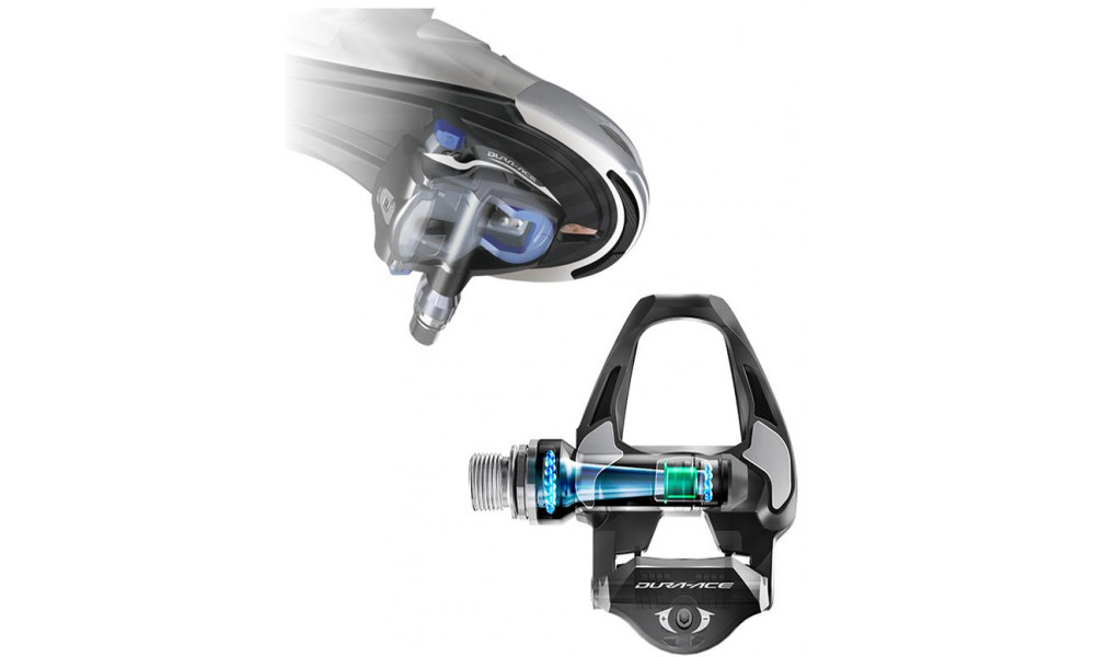 Педали Shimano DURA-ACE PD-R9100 SPD + SM-SH12 - 2