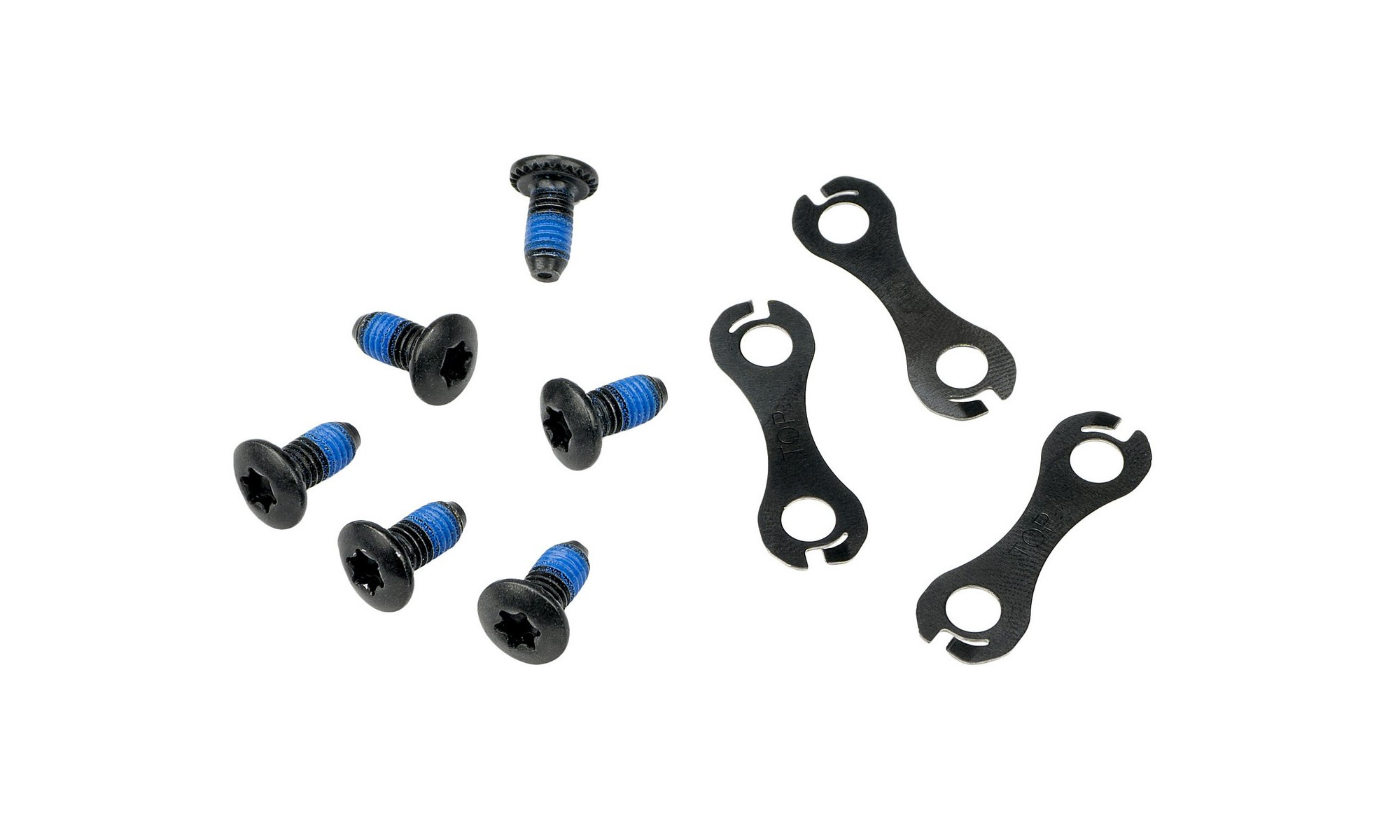 Болты тормозного диска Shimano SM-RT75 with plates (6 шт.) 