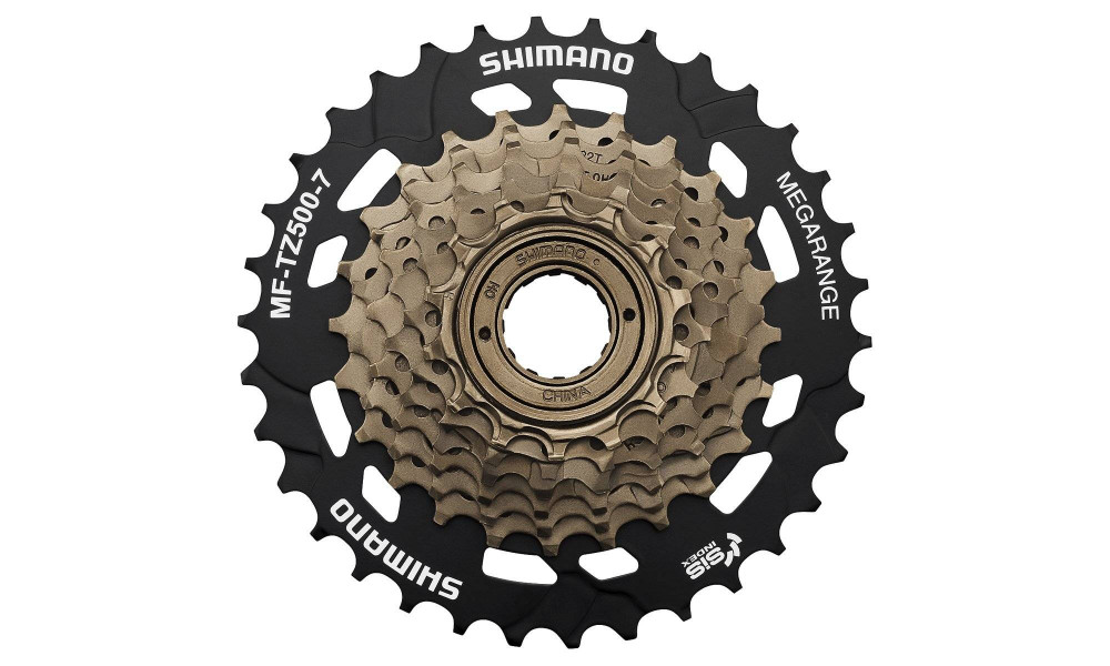 Блок задних звездочек Shimano MF-TZ500 MegaRange 7-speed 