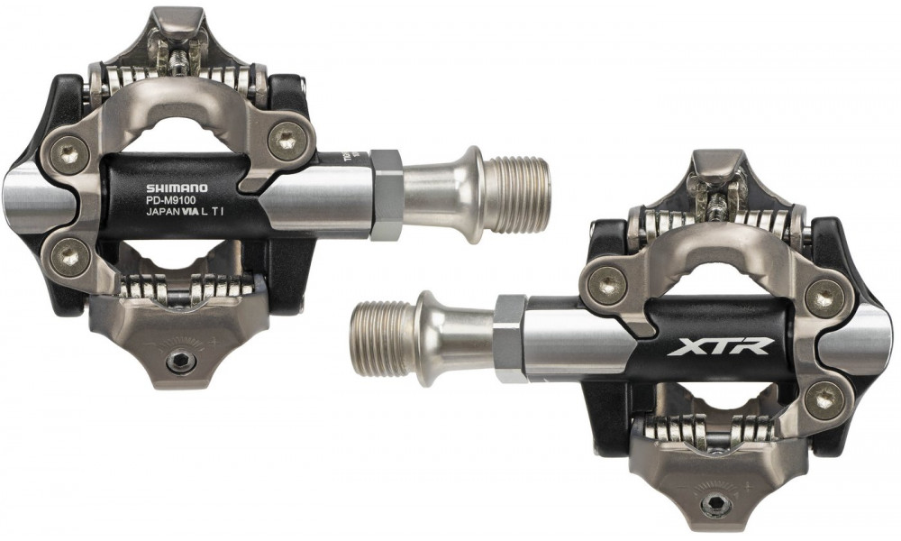 Педали Shimano XTR PD-M9100 SPD + SM-SH51 - 1