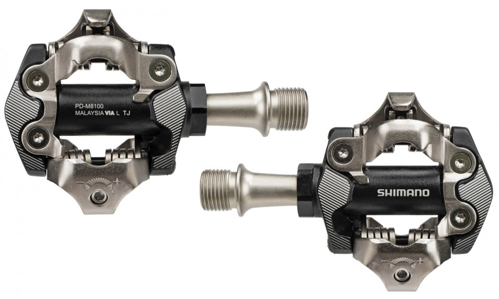 Pedals Shimano XT PD-M8100 SPD + SM-SH51 - 1