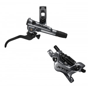 Дисковые гидравлические тормоза задниe Shimano XTR BL/BR-M9120 metal w/fin J-kit