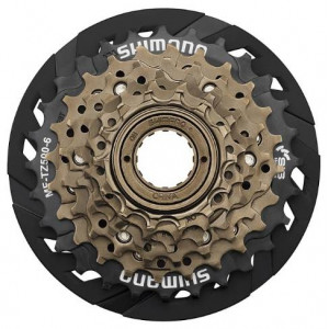 Блок задних звездочек Shimano MF-TZ500 6-speed with guard