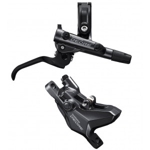 Дисковые гидравлические тормоза задниe Shimano DEORE BL/BR-M6100(L) resin J-Kit black