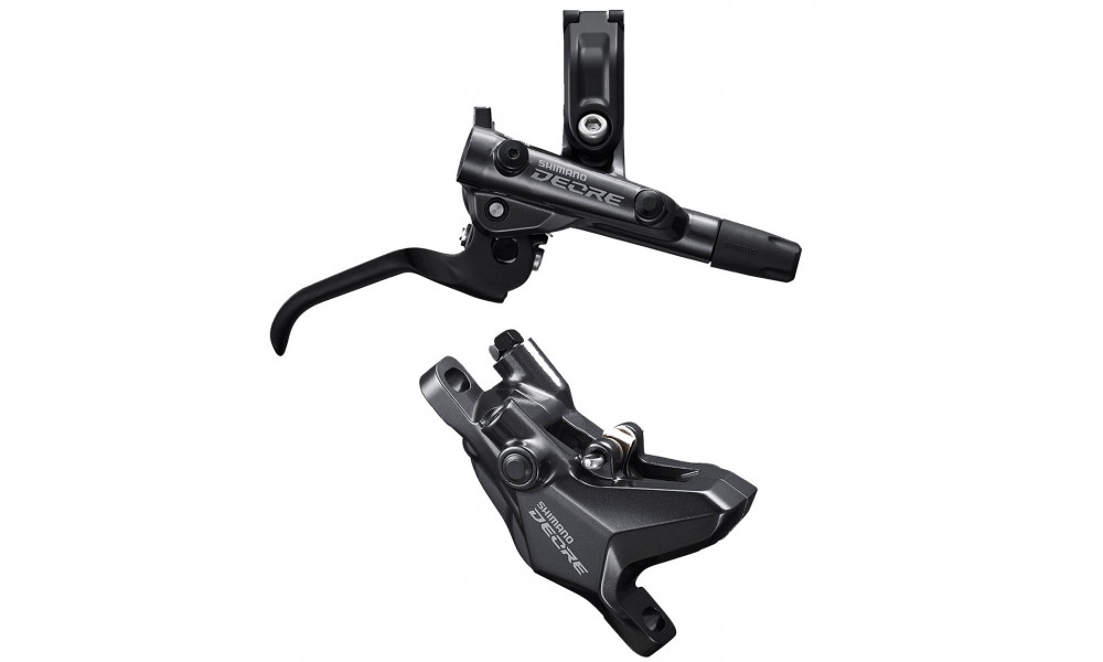 Дисковые гидравлические тормоза задниe Shimano DEORE BL/BR-M6100(L) resin J-Kit black 