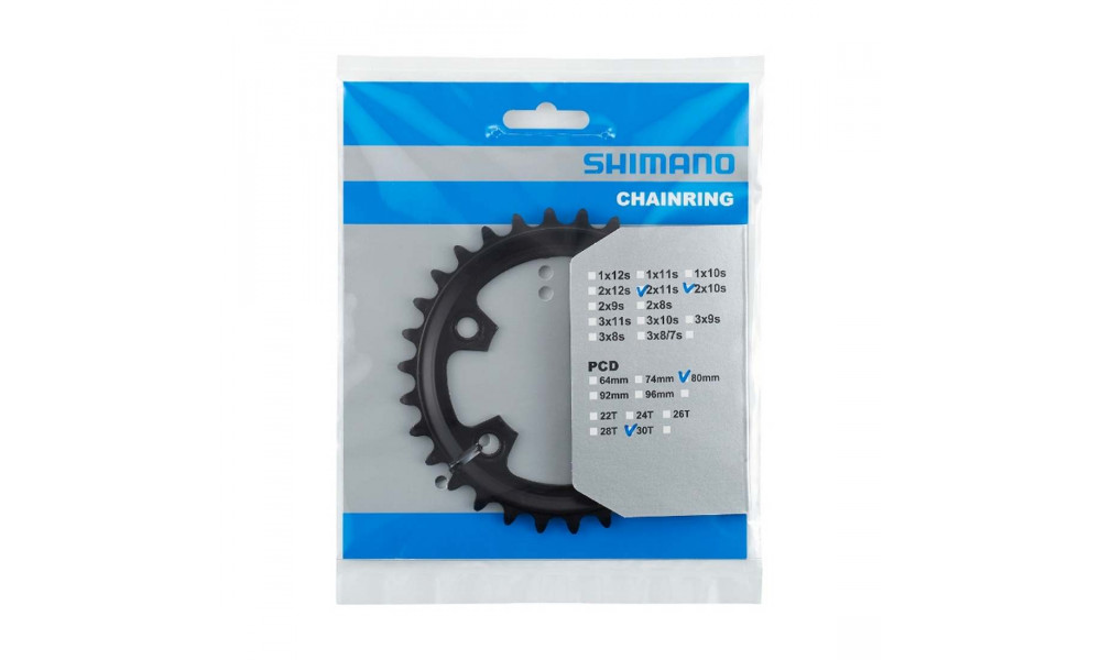 Передняя звезда Shimano GRX FC-RX600 30T - 1