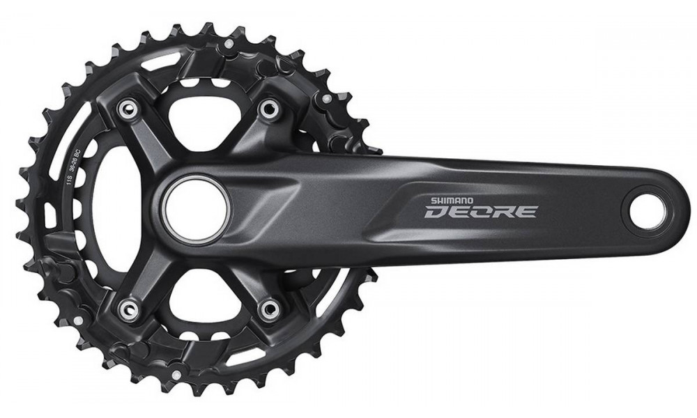 Блок передних звезд Shimano DEORE FC-M5100-2 175mm 2x11-speed 36x26T 