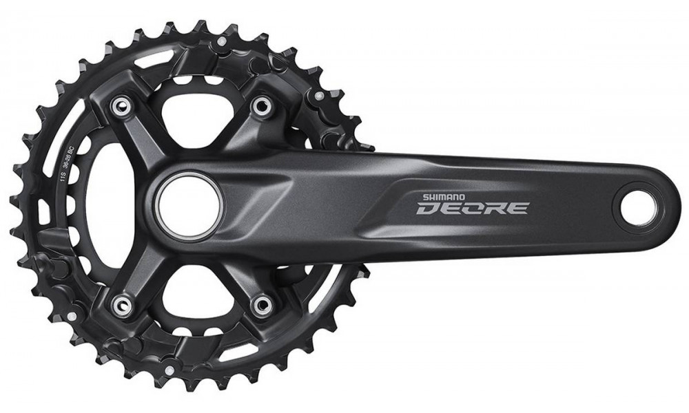 Блок передних звезд Shimano DEORE FC-M5100-2 170mm 2x11-speed 36x26T 