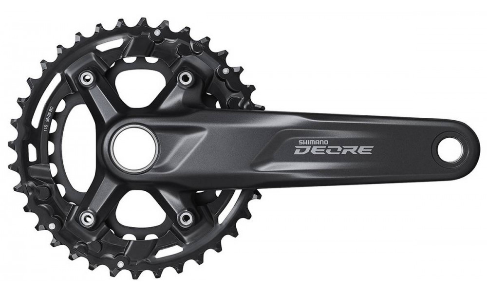 Блок передних звезд Shimano DEORE FC-M5100-B2 Boost 175mm 2x11-speed 36x26T 