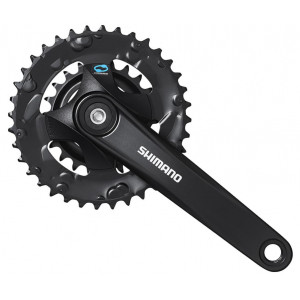 Блок передних звезд Shimano ALTUS FC-M315-2 175MM 7/8-speed black-35X22T