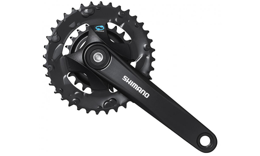 Блок передних звезд Shimano ALTUS FC-M315-2 175MM 7/8-speed black-35X22T 