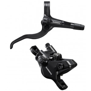 Дисковые гидравлические тормоза задниe Shimano BL-MT401(R)/BR-MT410(R) 2-piston black