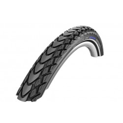 Tire 28" Schwalbe Marathon Mondial HS 428, Perf Wired 42-622 / 28x1.60 Black-Reflex