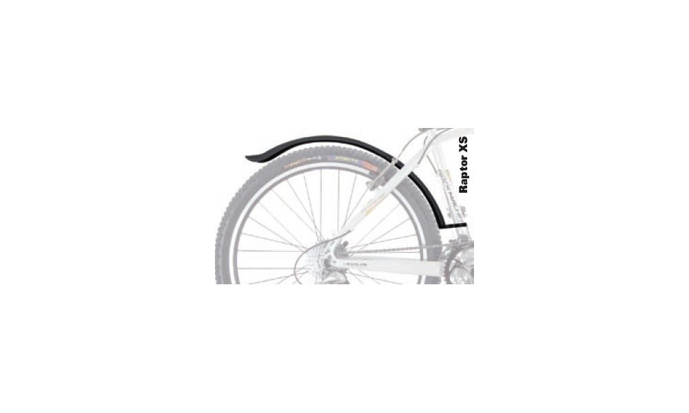 Mudguards set Simpla Raptor SDS black - 4