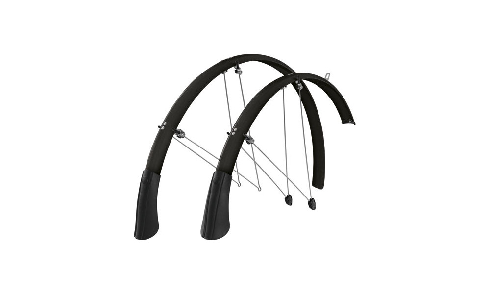 Комплект брызговиков 28 SKS Longboard black 