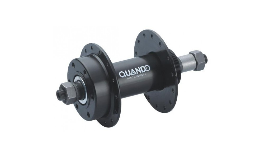 Задняя втулка Quando 36H Disc 6-bolt freewheel QR black 