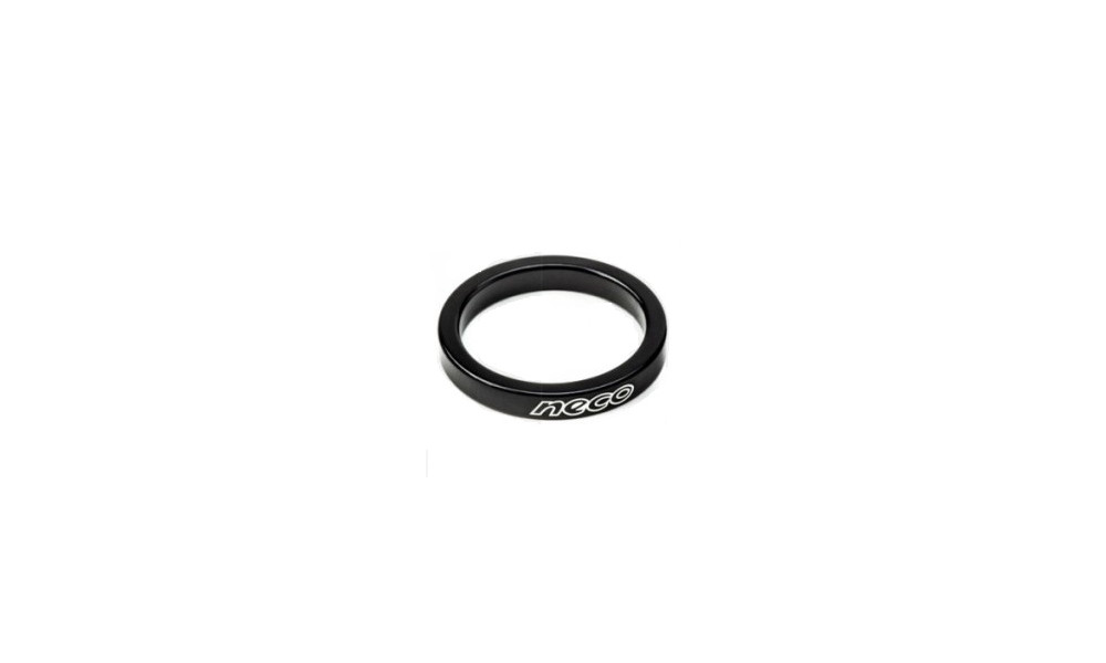 Headset spacer NECO 1-1/8 Alu 5mm black 