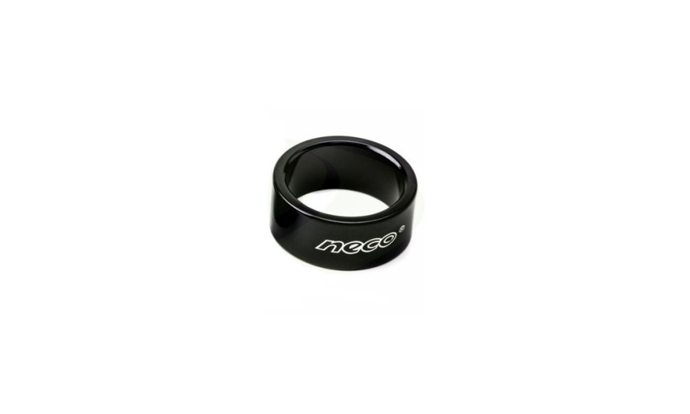 Headset spacer NECO 1-1/8 Alu 15mm black 