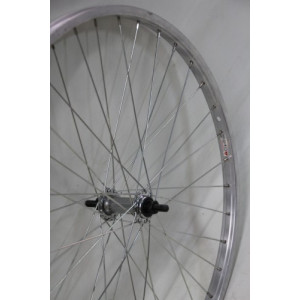 Переднее колесо 26" steel parallax hub, Remerx singlewall rim