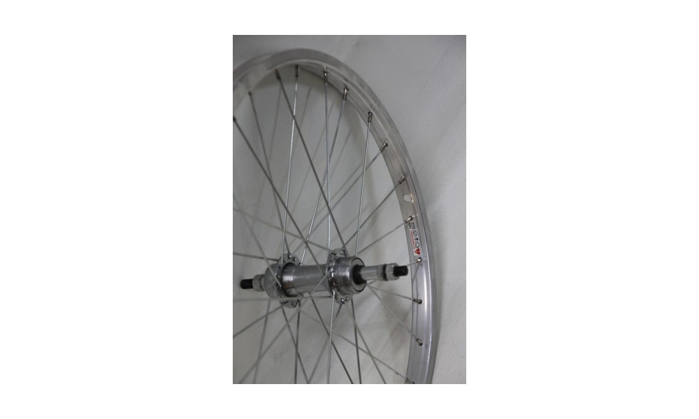 Заднее колесо 20" steel freewheel hub, Remerx singlewall rim 28H 