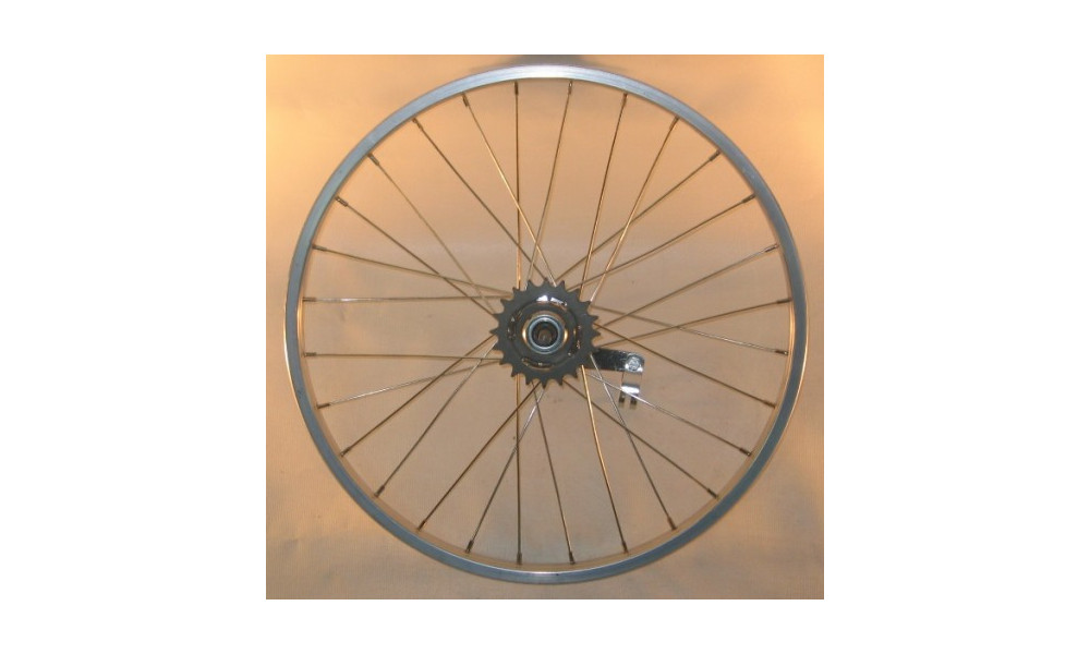 Заднее колесо 20" Velosteel single speed hub, Remerx singlewall rim 28H 