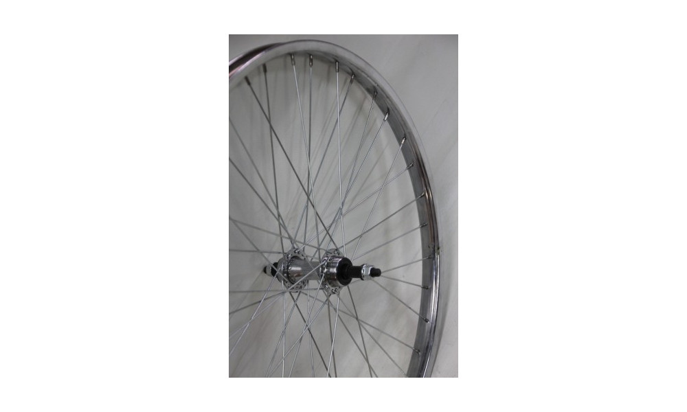 Заднее колесо 26" steel parallax freewheel hub, steel rim 