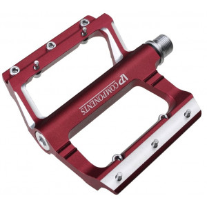 Pedals VP-59 Alu axle CR-MO red