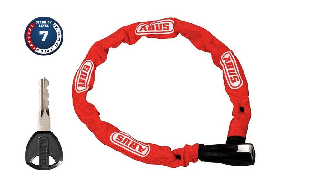 Замок Abus Chain Ionus 8800/95 red 