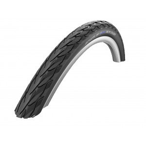 Шина 28" Schwalbe Delta Cruiser Plus HS 431 Active Wired 40-622 / 28x1.50 Black-Reflex