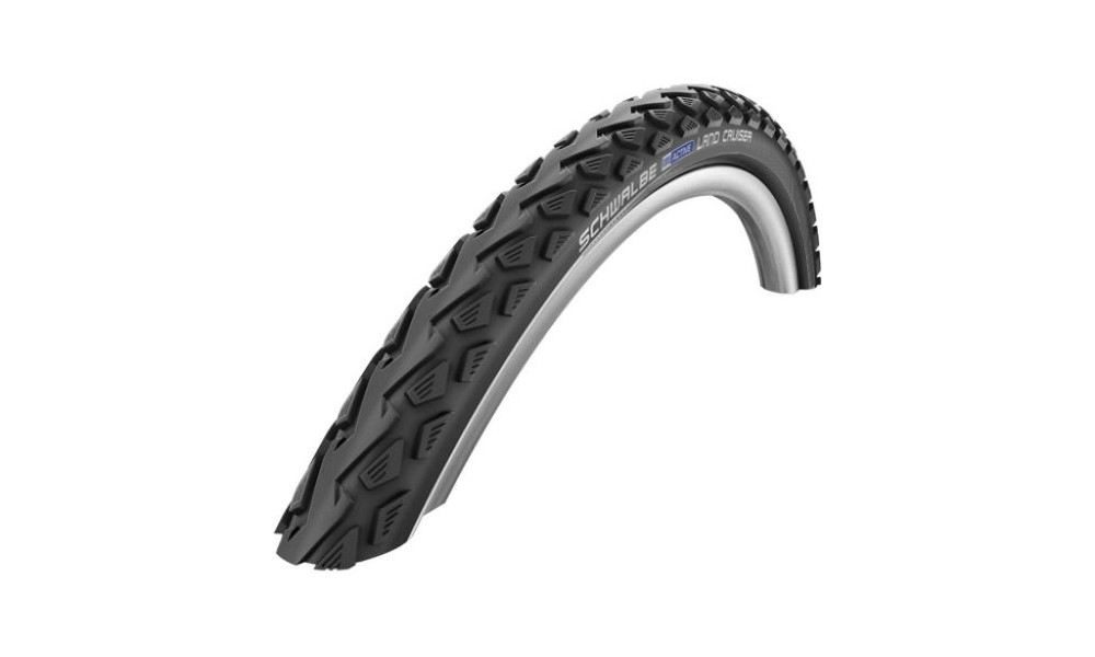 Шина 28" Schwalbe Land Cruiser HS 450, Active Wired 47-622 / 28x1.75 Black 