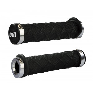 Grips ODI X-Treme MTB Lock-On 130mm Bonus Pack Black/Silver
