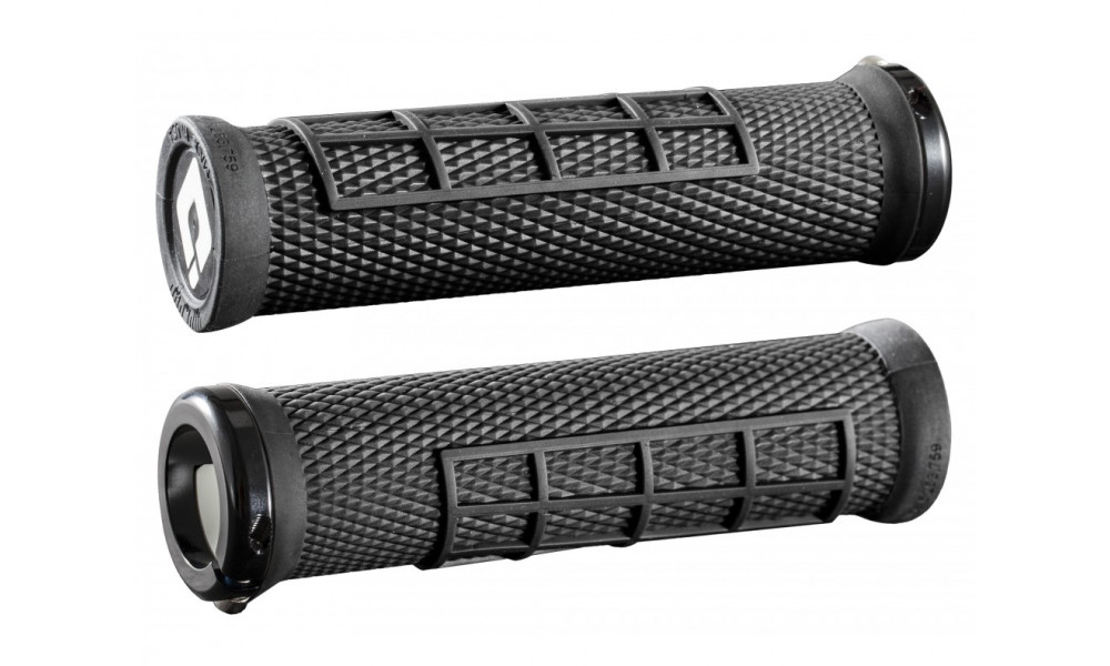 Grips ODI Elite Flow V2.1 Lock-On, Black/Black 