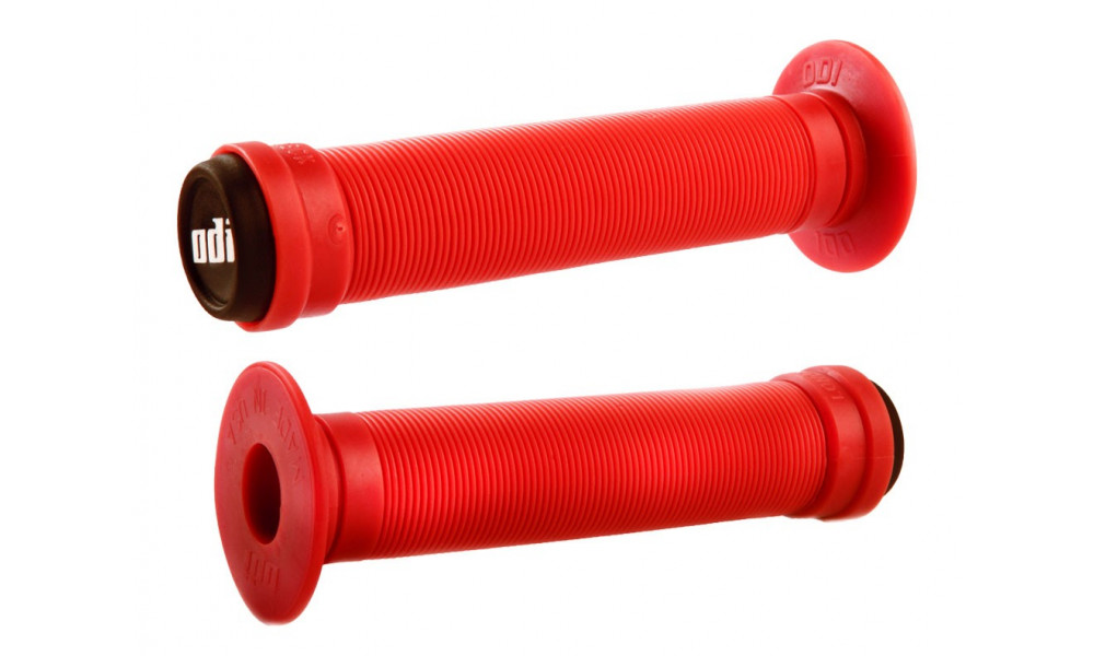 Ручки руля ODI Longneck ST BMX 143mm Single Ply Bright Red 