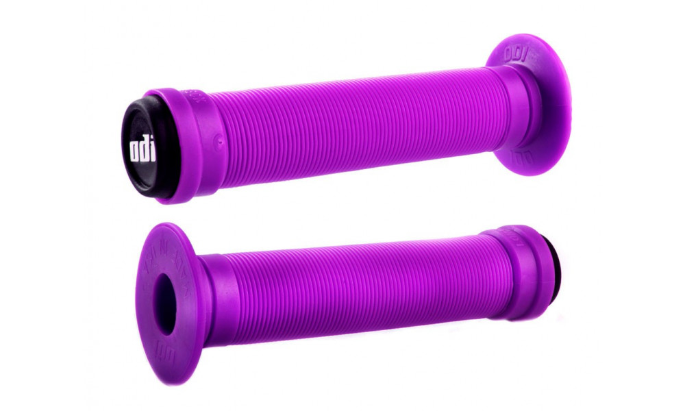 Ручки руля ODI Longneck ST BMX 143mm Single Ply Purple 