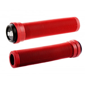 Ручки руля ODI Soft Longneck BMX Flangless 143mm Bright Red