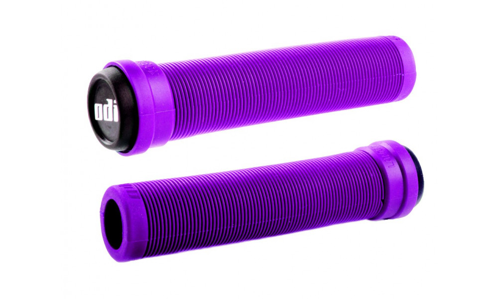 Ручки руля ODI Soft Longneck BMX Flangless 143mm Purple 