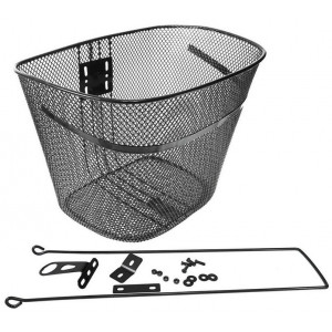 Basket front Azimut 34x25x26cm w/ mounting parts 26-28" bracket 1"
