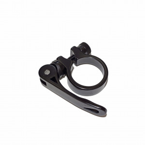 Seat post clamp Saccon Italy 31.8mm QR black