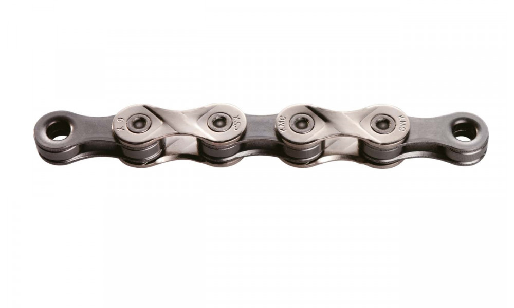 Chain KMC X9 Silver/Grey 9-speed 114-links - 2