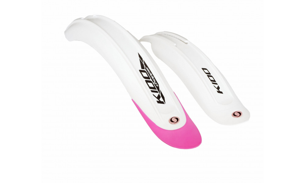 Комплект брызговиков Simpla Kido Chopper SDS 16" white/pink - 1