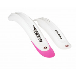 Mudguard set Simpla Kido Chopper SDS 16" white/pink