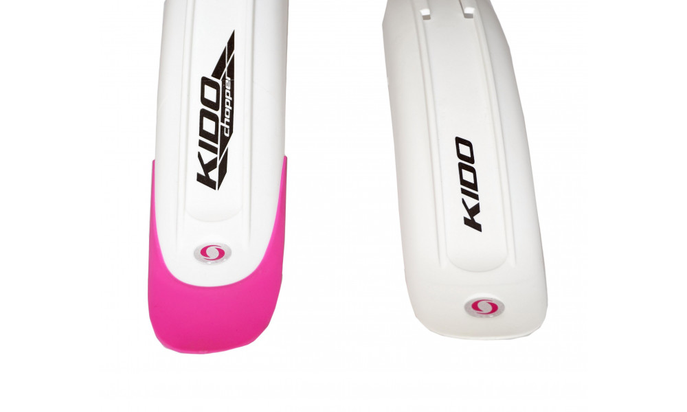 Комплект брызговиков Simpla Kido Chopper SDS 20" white/pink - 3