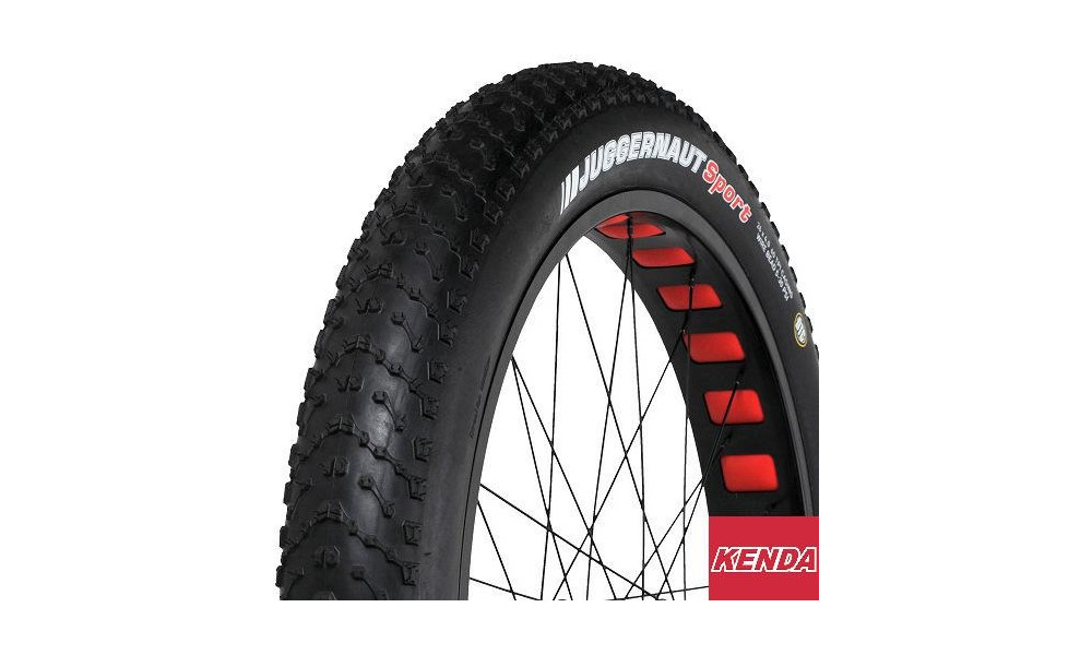 Шина 26" FAT BIKE Kenda Juggernaut Sport 26x4.00 