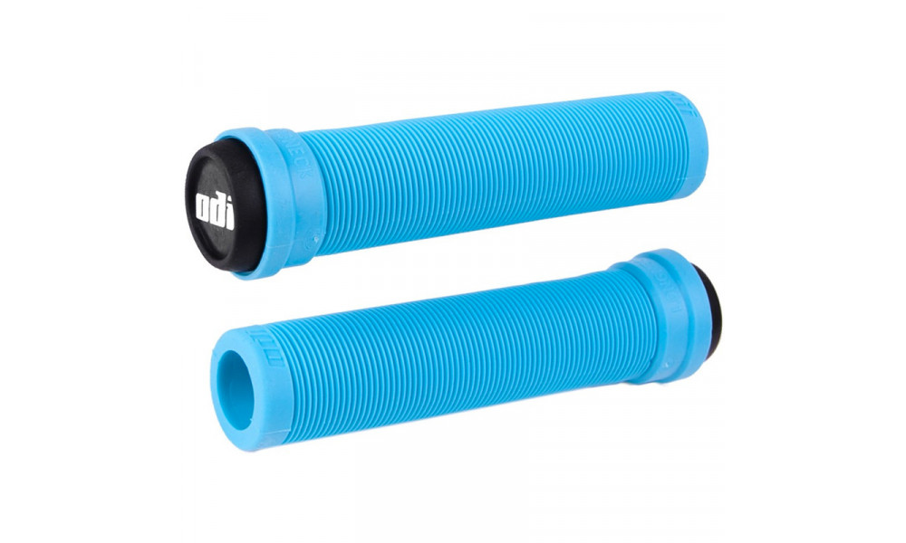 Ручки руля ODI Soft Longneck BMX Flangless 143mm Aqua - 1