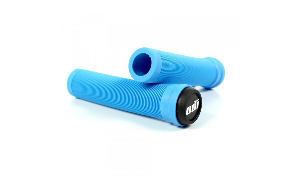 Grips ODI Soft Longneck BMX Flangless 143mm Light blue - 1