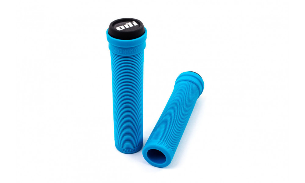 Grips ODI Soft Longneck BMX Flangless 143mm Light blue - 3