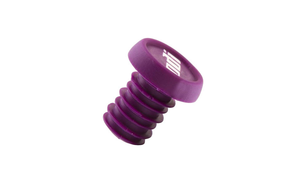 Ручки руля end plug ODI BMX 2-Color Push-In Purple 