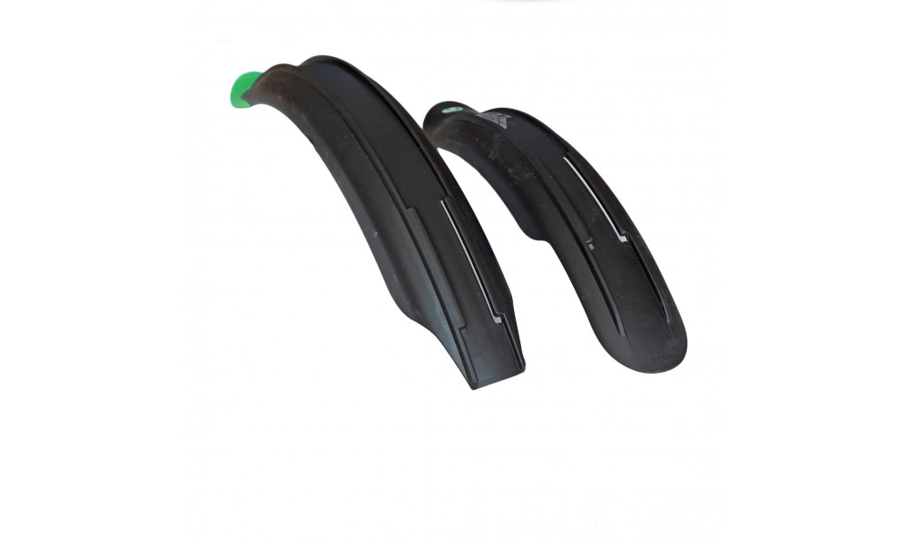 Комплект брызговиков Simpla Kido Chopper SDS 16" black/green - 2